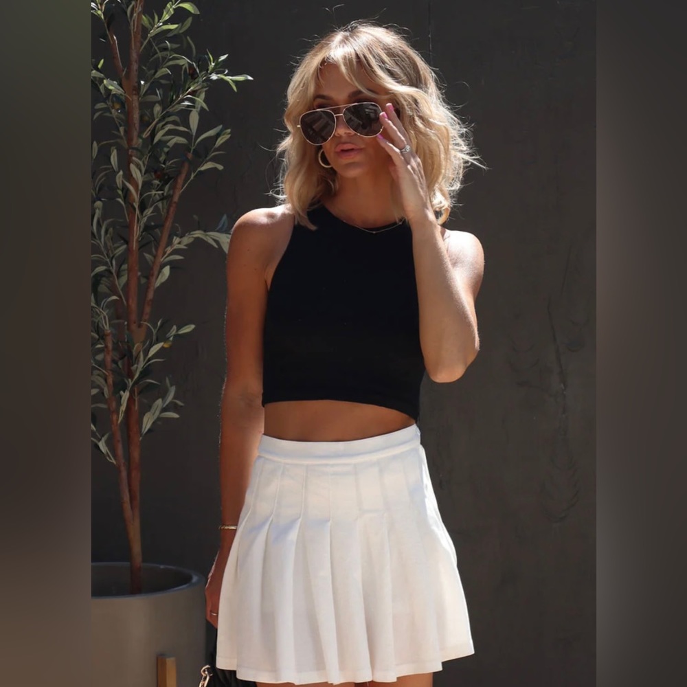 VICI: Varsity, pleated skort-Small